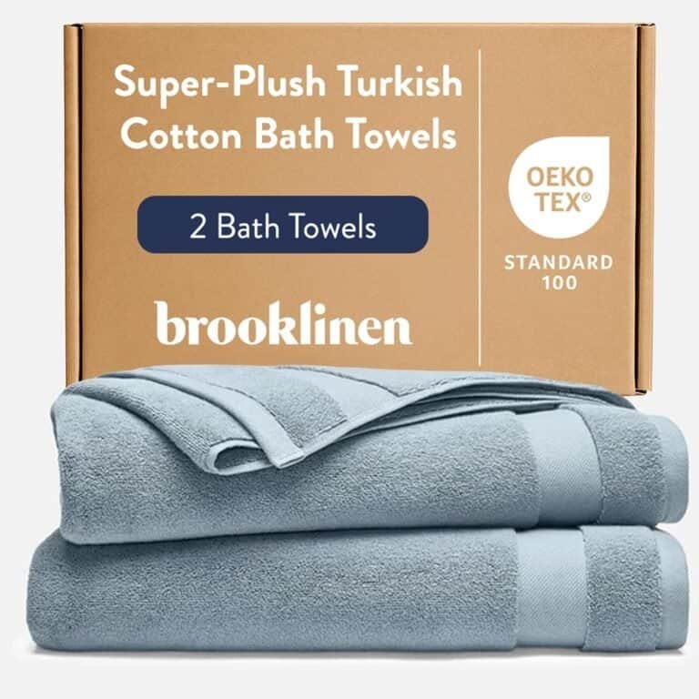 Brooklinen Super-Plush bath towels for bathroom