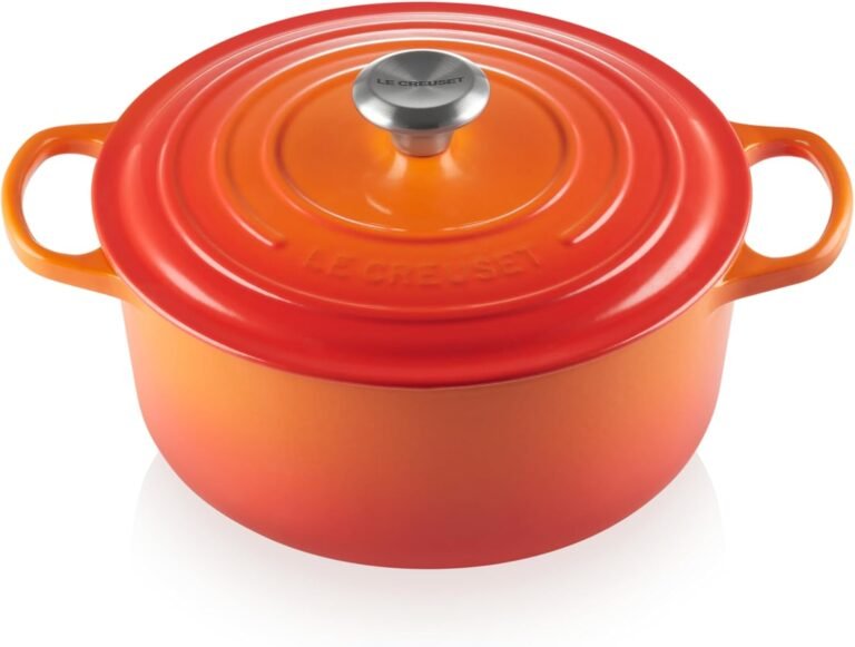 Le Creuset 5.5-quart round Dutch oven in Flame
